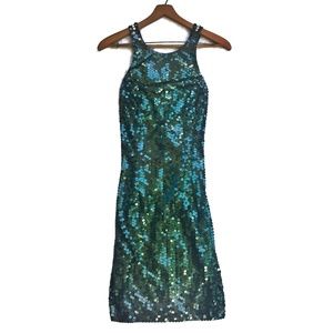 {Niteline by Della Roufogali} Vintage Sequin Dress